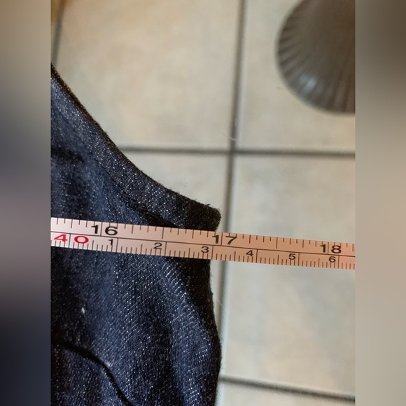 INC Denim Ruffled Dress - Picture 4 of 7